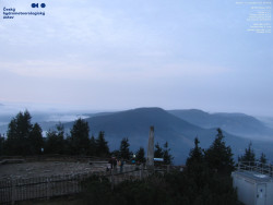 Pohled na jihozápad, Smrk