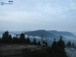 Pohled na jihozápad, Smrk