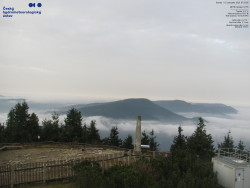 Pohled na jihozápad, Smrk