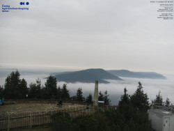 Pohled na jihozápad, Smrk