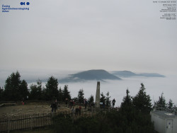 Pohled na jihozápad, Smrk