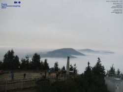 Pohled na jihozápad, Smrk