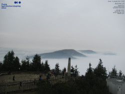 Pohled na jihozápad, Smrk