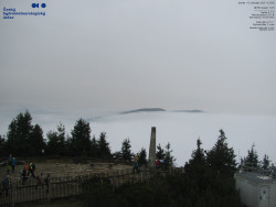 Pohled na jihozápad, Smrk