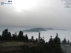 Pohled na jihozápad, Smrk