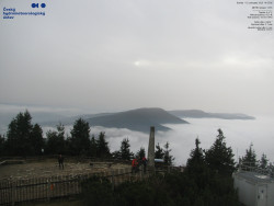 Pohled na jihozápad, Smrk