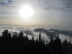 Pohled na jihozápad, Smrk