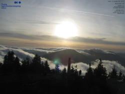 Pohled na jihozápad, Smrk