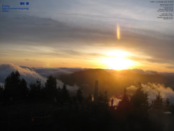 Pohled na jihozápad, Smrk