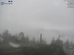 Pohled na jihozápad, Smrk