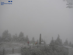 Pohled na jihozápad, Smrk