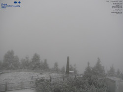 Pohled na jihozápad, Smrk