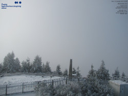 Pohled na jihozápad, Smrk