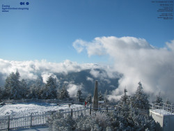 Pohled na jihozápad, Smrk