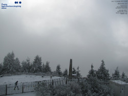 Pohled na jihozápad, Smrk