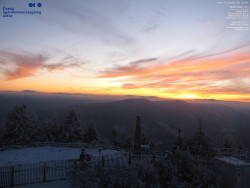 Pohled na jihozápad, Smrk