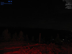 Pohled na jihozápad, Smrk