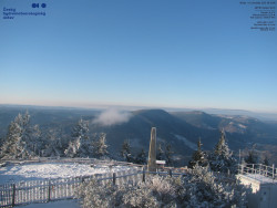 Pohled na jihozápad, Smrk