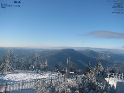 Pohled na jihozápad, Smrk