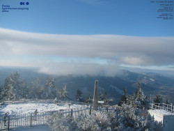 Pohled na jihozápad, Smrk