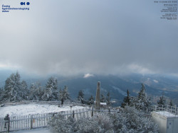 Pohled na jihozápad, Smrk