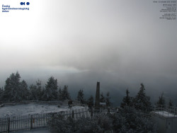 Pohled na jihozápad, Smrk