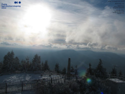 Pohled na jihozápad, Smrk