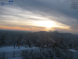 Pohled na jihozápad, Smrk