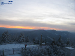 Pohled na jihozápad, Smrk