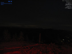 Pohled na jihozápad, Smrk