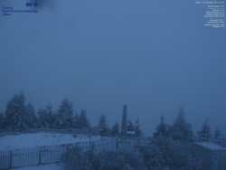 Pohled na jihozápad, Smrk