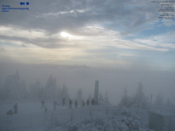 Pohled na jihozápad, Smrk