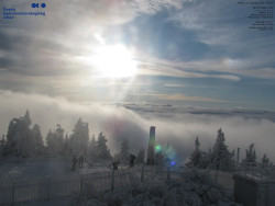 Pohled na jihozápad, Smrk