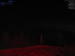 Pohled na jihozápad, Smrk