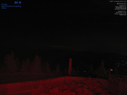 Pohled na jihozápad, Smrk