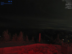 Pohled na jihozápad, Smrk