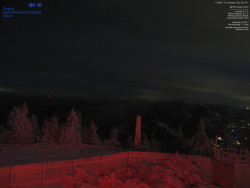 Pohled na jihozápad, Smrk