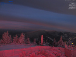 Pohled na jihozápad, Smrk