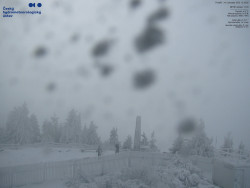 Pohled na jihozápad, Smrk