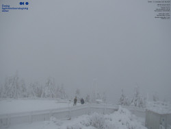 Pohled na jihozápad, Smrk