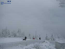 Pohled na jihozápad, Smrk