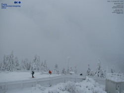 Pohled na jihozápad, Smrk