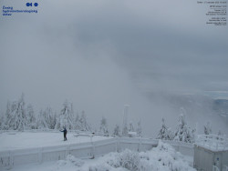 Pohled na jihozápad, Smrk