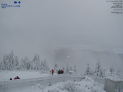 Pohled na jihozápad, Smrk