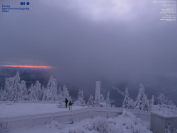 Pohled na jihozápad, Smrk