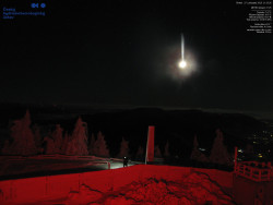 Pohled na jihozápad, Smrk