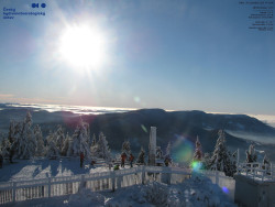 Pohled na jihozápad, Smrk