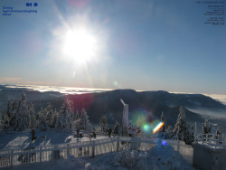 Pohled na jihozápad, Smrk