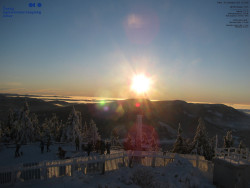 Pohled na jihozápad, Smrk