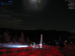 Pohled na jihozápad, Smrk